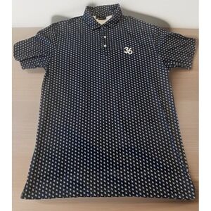 XL Yatta Golf Men's Polo Shirt 36 Print. Unique Pattern Excellent Condition